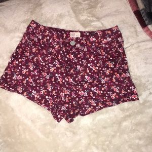 Floral shorts
